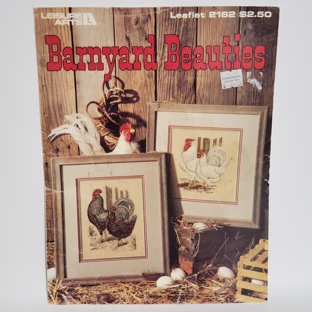 Chicken Rooster Cross Stitch Patterns White Dorkings Scotch Greys Barnyard